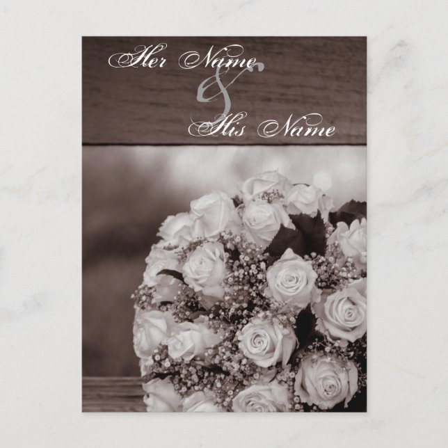 Invitations de mariage élégantes 12 (Devant)