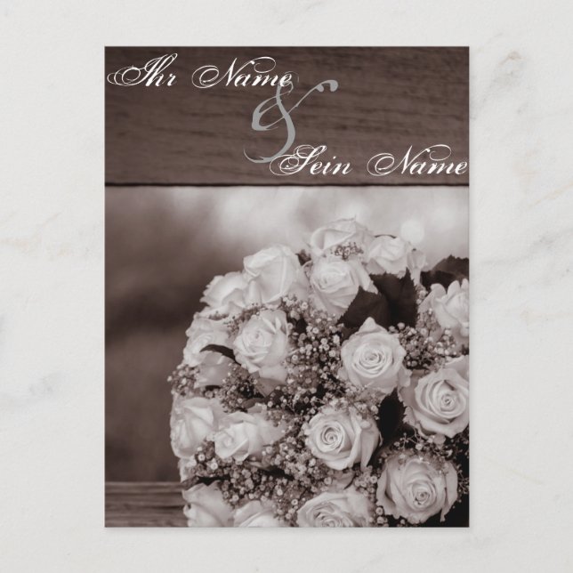 Invitations de mariage élégantes 12 (Devant)