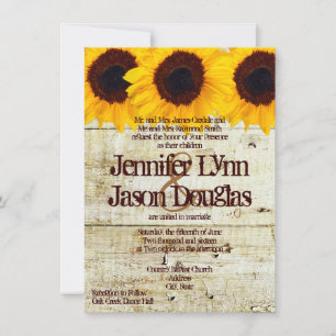 Invitations de mariage en bois de l'écorce de tour
