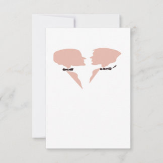 Invitations de mariage gay