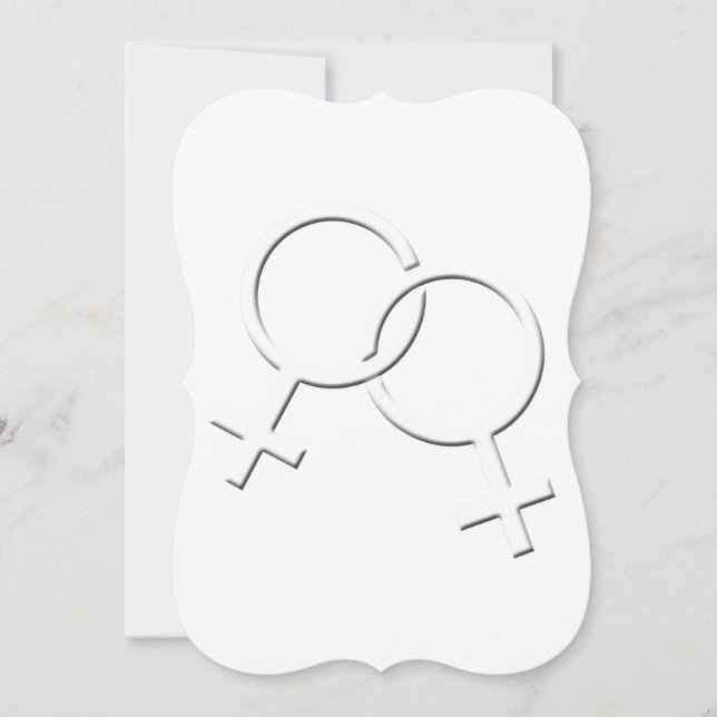 Invitations de mariage gay pride Cartes d'amour du (Devant)