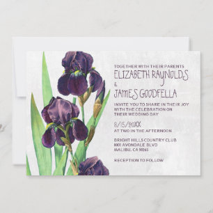 Invitations De Mariage Iris