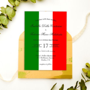 Invitations de mariage italiennes
