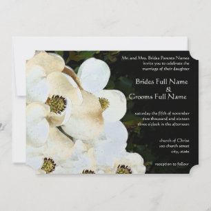 Invitations de mariage Magnolia