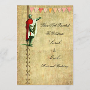 Invitations de mariage médiévales