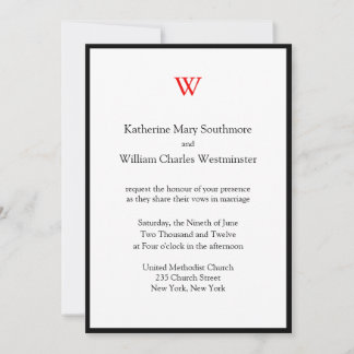 Invitations de mariage modernes en ligne