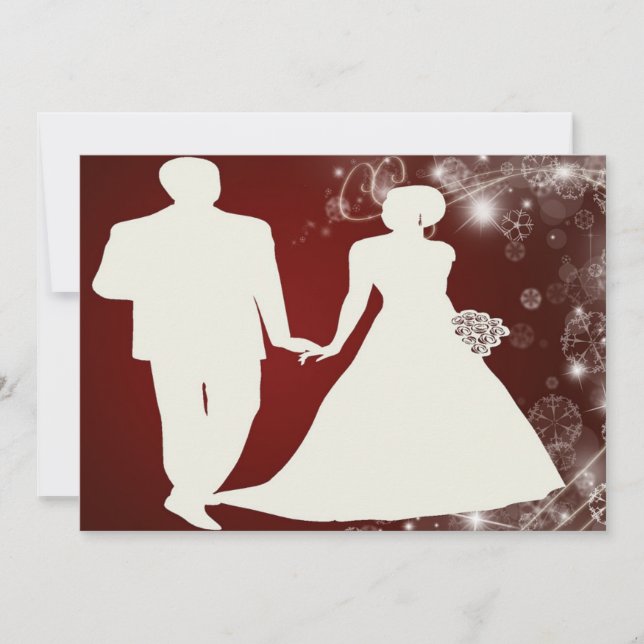 Invitations de mariage personnalisées (Devant)