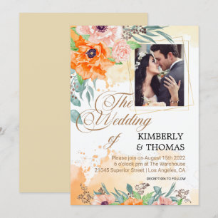 Invitations de mariage personnalisées