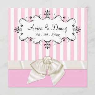 Invitations de mariage personnalisées - pour Anica
