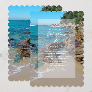Invitations de mariage Rocky Beach