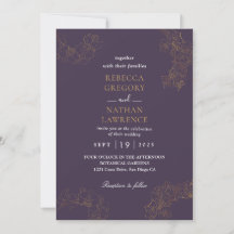Invitations de mariage rustique en dentelle