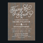 Invitations de mariage rustique en écorce<br><div class="desc">Éléments correspondants disponibles. Visitez notre magasin à BERRYBERRYSWEET.COM pour plus d'options. Design © Berry Berry Sweet Designs</div>