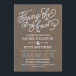 Invitations de mariage rustique en écorce<br><div class="desc">Éléments correspondants disponibles. Visitez notre magasin à BERRYBERRYSWEET.COM pour plus d'options. Design © Berry Berry Sweet Designs</div>