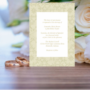 Invitations De Mariage Simplement Chic