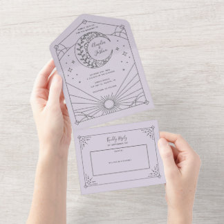 Invitations de mariage Stardust