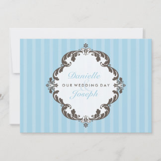 INVITATIONS DE MARIAGE STYLISH :: luxueux luxe 1