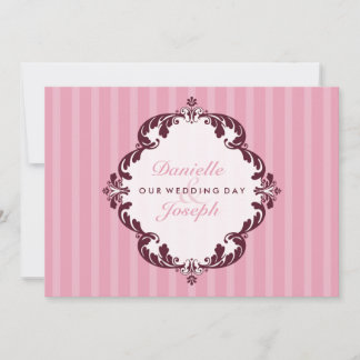 INVITATIONS DE MARIAGE STYLISH :: luxueux luxe 2