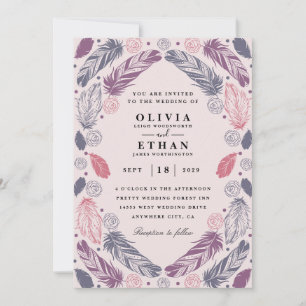 Invitations de mariage traditionnelles navajo