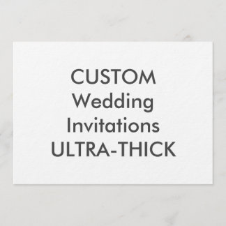 Invitations de mariage ULTRA-THICK 360 lb 7 pouces
