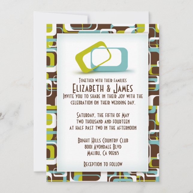 Invitations de mariage uniques (Devant)