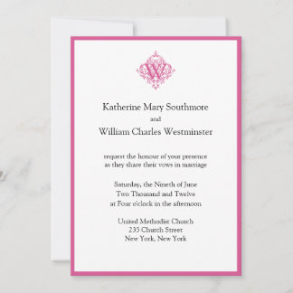 Invitations de mariage uniques