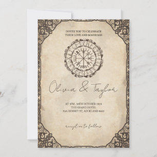 Invitations de mariage viking