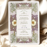 Invitations de mariage vintage Lavender Art Nouvea<br><div class="desc">Invitations de mariage Art Nouveau Vintage par Alphonse Mucha dans un design floral, romantique et fantaisiste. Les fleurs victoriennes complètent les polices art déco classiques. Entrez vos informations personnalisées, et vous avez terminé. Si vous souhaitez modifier la conception, cliquez simplement sur le bouton bleu "Customiser". Merci tellement pour considérer mon...</div>