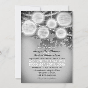 invitations de mariage vintages