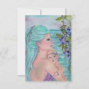 Invitations de mères de famille et de bébés par Re