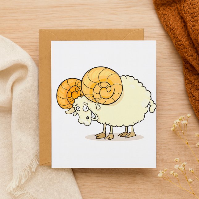 Invitations de mouton de bélier (Créateur téléchargé)