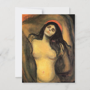Invitations de Munch Madonna