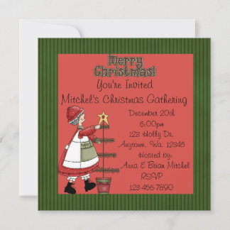 Invitations de Noël