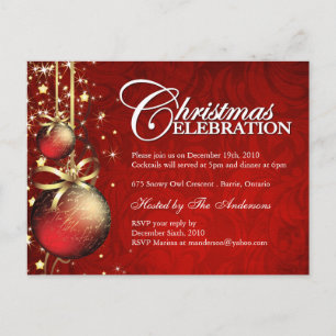 Invitations de Noël