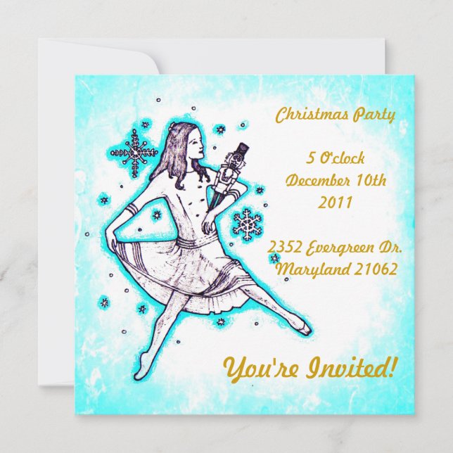 Invitations de Noël (Devant)