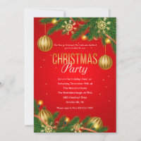 Invitations de Noël