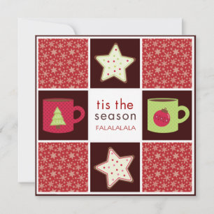 Invitations de Noël Cookie Exchange Party