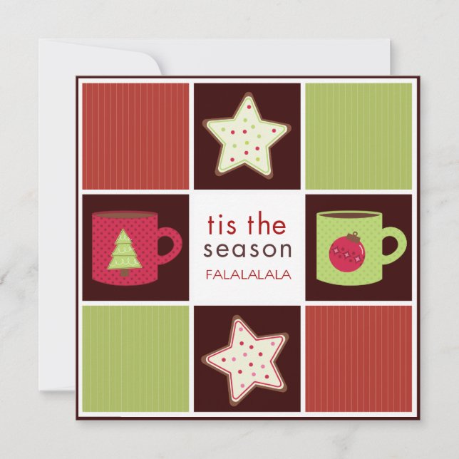 Invitations de Noël Cookie Exchange Party (Devant)