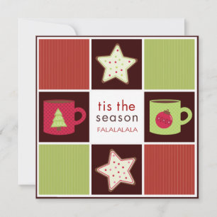 Invitations de Noël Cookie Exchange Party