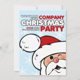 Invitations de Noël de l'entreprise