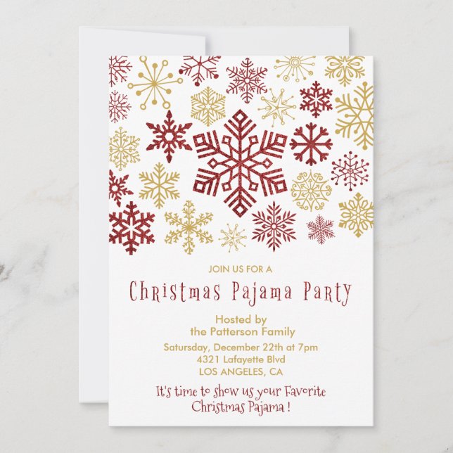 invitations de Noël de pull hideux costume  (Devant)