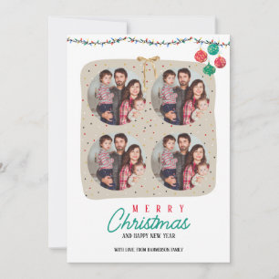 Invitations de Noël personnalisées