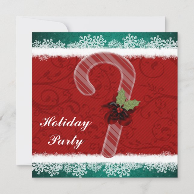 Invitations de Noël personnalisées (Devant)