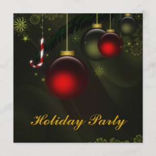 Invitations de Noël personnalisées