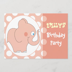 Invitations de partie d'anniversaire de enfant