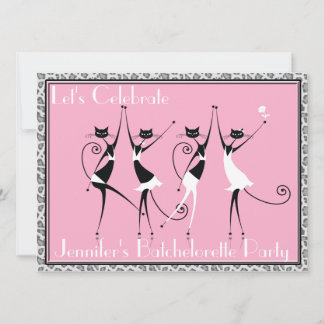 invitations de partie de chaton de chat de