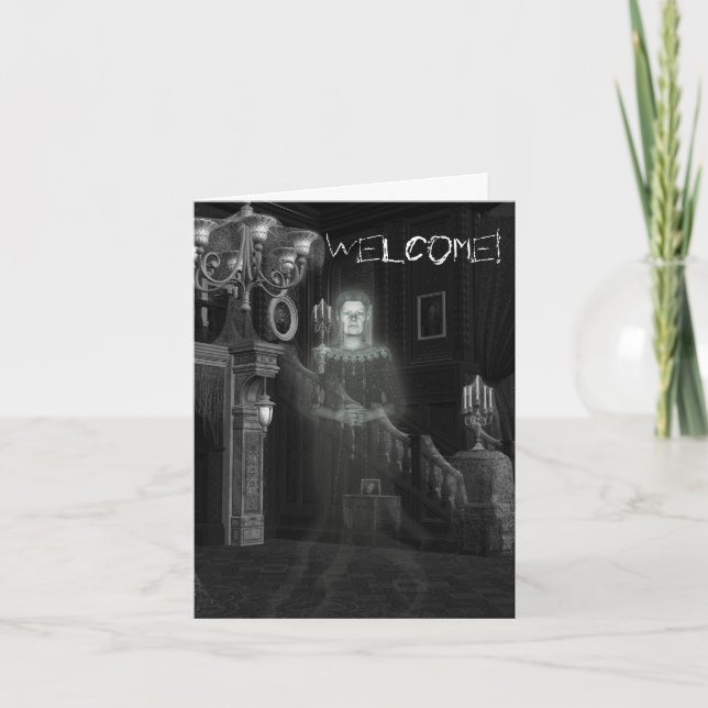 Invitations de partie de Halloween (Devant)