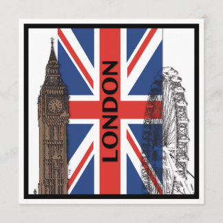 Invitations de partie de Londres, Angleterre