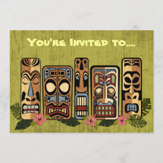 Invitations de partie de Tiki