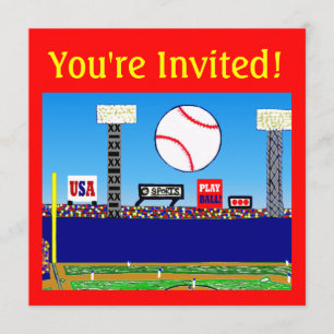 Invitations de partie personnalisées par sports