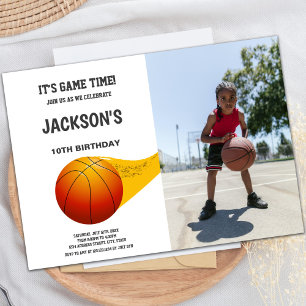 Invitations de parties sportives personnalisables